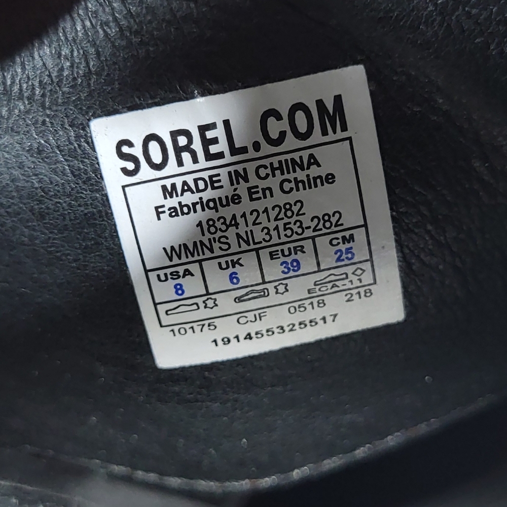 Sorel Margo Cut Out Waterproof Booties / Sandales Size 8 - Picture 8 of 9
